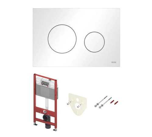 Комплект инсталляции TECE TECEbase 3.0 с панелью TECEloop белый глянцевый N500920