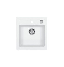 Мойка кухонная Alveus ATROX 20 Granital Arctic G11 470x500 мм с сифоном 1131986/1132823