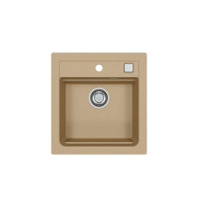 Мойка кухонная Alveus ATROX 20 Granital Beige G55 470x500 мм с сифоном 1131988/1132823