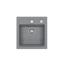 Мойка кухонная Alveus ATROX 20 Granital Concrete G81 470x500 мм с сифоном 1131989/1132823