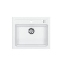 Мойка кухонная Alveus ATROX 30 Granital Arctic G11 590x500 мм с сифоном 1131991/1132823