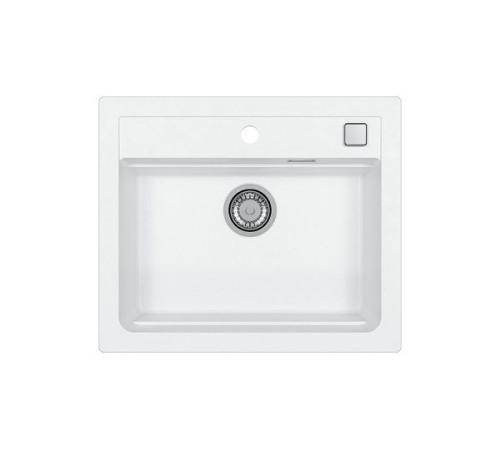 Мойка кухонная Alveus ATROX 30 Granital Arctic G11 590x500 мм с сифоном 1131991/1132823