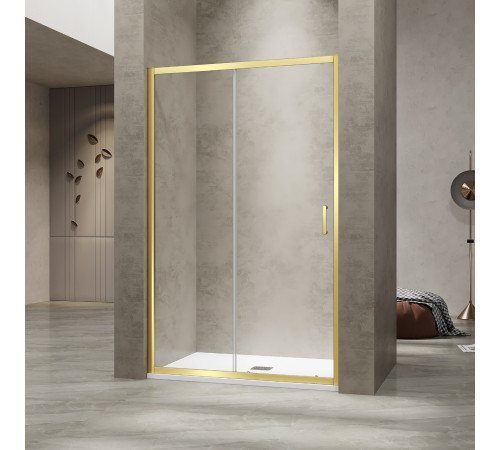 Душевая дверь в нишу RGW Passage PA-114Gb 1700 мм золото браш 030811417-16