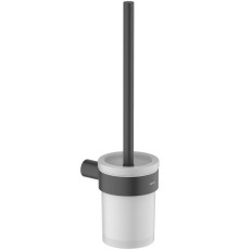 Ершик для унитаза Aquatek Лира матовый черный AQ4410MB