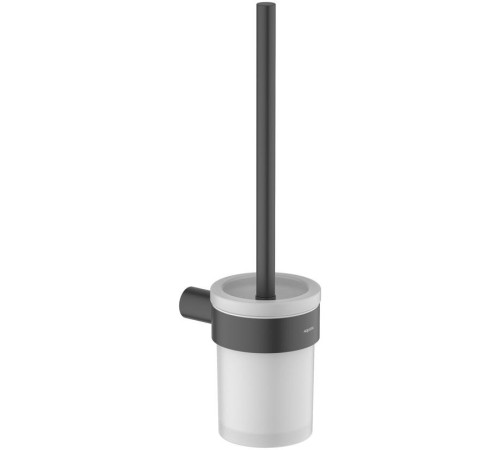 Ершик для унитаза Aquatek Лира матовый черный AQ4410MB
