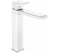 Смеситель для раковины Bravat TIERA 237 белый хром 104888002EX