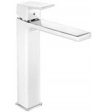 Смеситель для раковины Bravat TIERA 237 белый хром 104888002EX