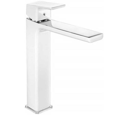 Смеситель для раковины Bravat TIERA 237 белый хром 104888002EX