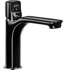 Смеситель для раковины Bravat MYRA 130 без донного клапана черный хром 104508986EX