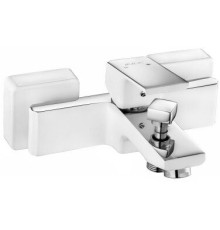 Смеситель для ванны Bravat TIERA белый хром 104802469EX