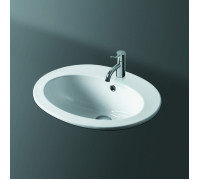 Раковина Simas Top e lavabi darredo 53.5x45 см 1 отв. белый S52bi