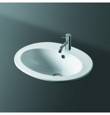 Раковина Simas Top e lavabi darredo 53.5x45 см 1 отв. белый S52bi