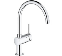 Смеситель для кухонной мойки GROHE Minta с C-изливом хром 32917000