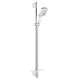 Душевой гарнитур GROHE Rainshower SmartActive 130 III штанга 900 мм хром 26587000