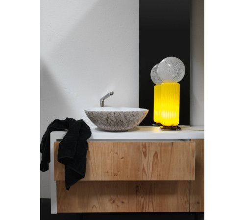 Раковина накладная Kerasan Ciotola 46х15 см без отверстия белый 430301