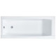 Ванна акриловая прямоугольная Santek САНТОРИНИ 160х70 см белая 1.WH30.2.494