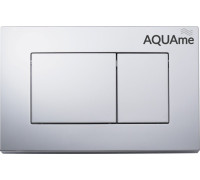 Панель смыва AQUAme пластик хром AQM4102CR