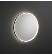 Зеркало с сенсорной подсветкой Burgbad Mya D90 см металлик SIDG090