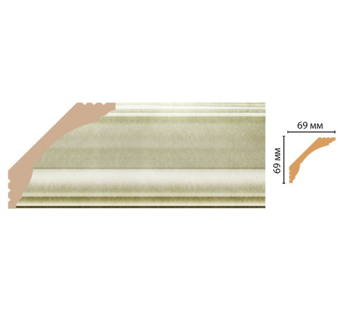 Плинтус DECOMASTER D100-373 69х69х2400 мм D100-373