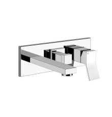 Смеситель для ванны и душа Gessi Rettangolo K хром 53136-031