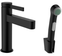 Смеситель для раковины hansgrohe Finoris 113 мм с гигиеническим душем 76210670