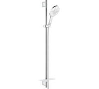 Душевой гарнитур GROHE Rainshower SmartActive 150 штанга 900 мм шланг 1750 мм белая луна 26594LS0