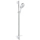 Душевой гарнитур GROHE Rainshower SmartActive 150 III штанга 900 мм хром 26593000