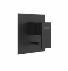 Смеситель для душа Kerama Marazzi Futura встраиваемый на 2 выхода черный матовый 66470EKM.01.093