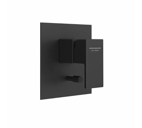 Смеситель для душа Kerama Marazzi Futura встраиваемый на 2 выхода черный матовый 66470EKM.01.093