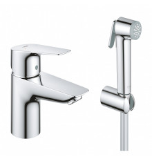 Смеситель для раковины GROHE BauEdge с гигиеническим душем хром 23757001