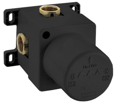 Скрытая часть смесителя TOPAZ матовый черный 102166102C1EX