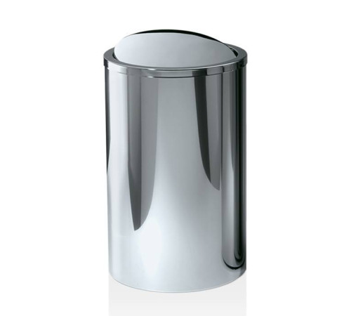 Корзина для белья Decor Walther DW 121 35x58 см напольная сталь полированная 0610770