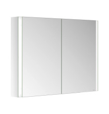 Зеркальный шкаф Keuco Somaris 100x71x12.8 см 2-дверный IP 44 с обогревом 14503002101