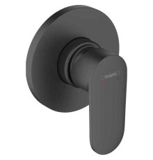 Комплект смесителя для душа Hansgrohe Vernis Blend скрытого монтажа матовый черный (71649670 + 13620180) 71649670S