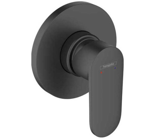 Комплект смесителя для душа Hansgrohe Vernis Blend скрытого монтажа матовый черный (71649670 + 13620180) 71649670S