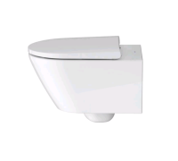 Унитаз подвесной Duravit D-Neo Rimless 370х540 мм белый матовый 2577092600