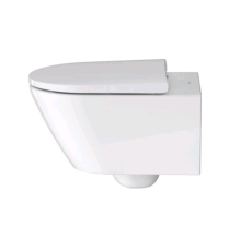 Унитаз подвесной Duravit D-Neo Rimless 370х540 мм белый матовый 2577092600