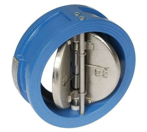 Клапан обратный двухстворчатый межфланцевый Tecofi CB3448N Ду 80 CB3448N-EP0080