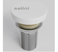 Донный клапан для раковины Salini D504 UpDown S-Stone белый матовый 16232WM
