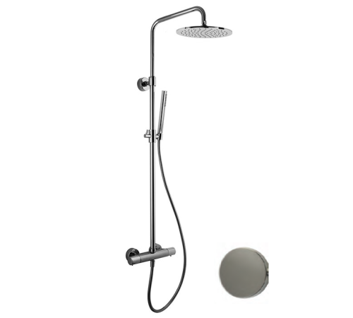 Душевая стойка Fima Carlo Frattini Shower column никель брашированный F4285R256SN
