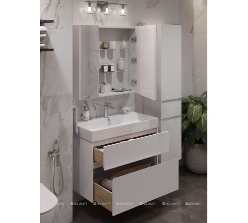 Зеркало Aquanet Латина 80 белый 00179635