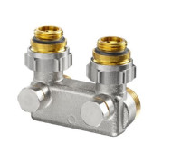 Узел перепускной STOUT угловой 1/2 HP x 3/4 НГ 50 мм 1016463