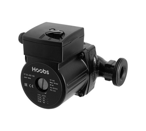 Насос циркуляционный Hoobs CT 25-40S 180 мм 65 Вт с гайками 08101H