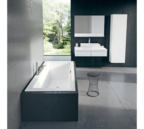 Ванна Ravak Formy 01 Slim 170х75 см встраиваемая белая C691300000