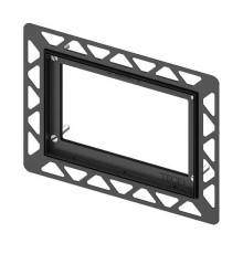 Монтажная рамка TECE TECEsquare для установки стеклянных панелей черная 9240647