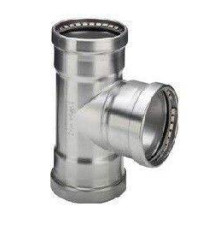 Тройник из нержавеющей стали Viega Sanpress Inox XL 64.0x42.0x64.0 мм 578046