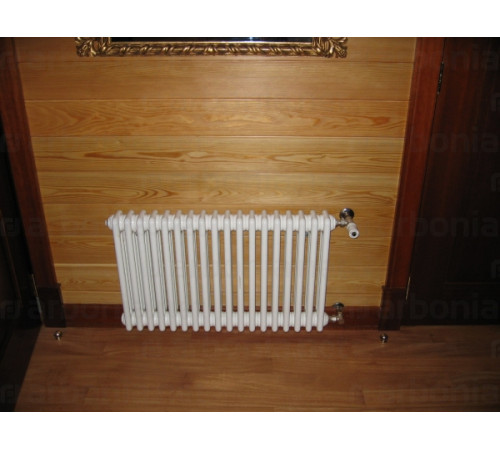 Трубчатый радиатор Arbonia 3057 10 секций боковое подключение 3057/10 N12 3/4 RAL 9016