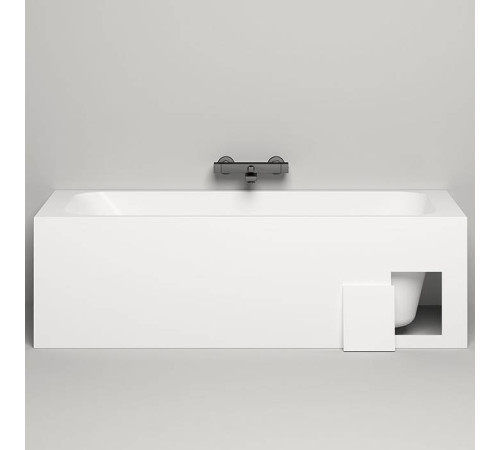 Ванна встраиваемая Salini Orlanda Kit 170х80х60 см S-Sense белый глянцевый 102116G