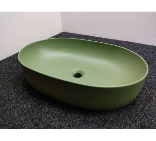 Раковина накладная Kerasan Nolita 60х40 см без отв. Verde 534311