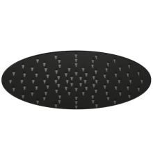 Верхний душ Paffoni 25 см матовый черный AD139/121BM